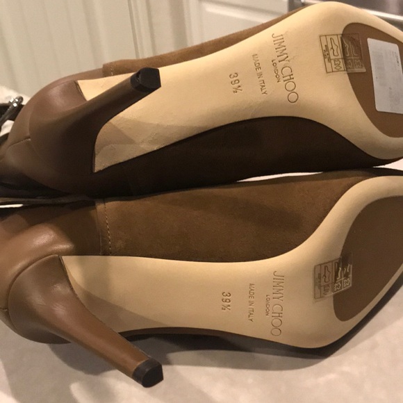 Major 85 in Khaki Brown/ Jimmy Choo Booties - Picture 5 of 6